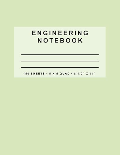 Engineering Notebook: Spring 2025 (Lime Cream)